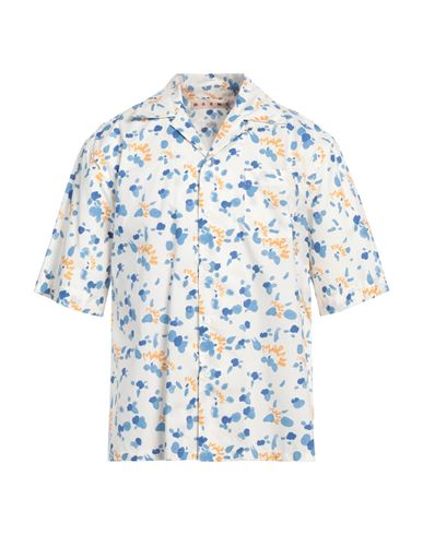 Marni Man Shirt Ivory Size 42 Cotton