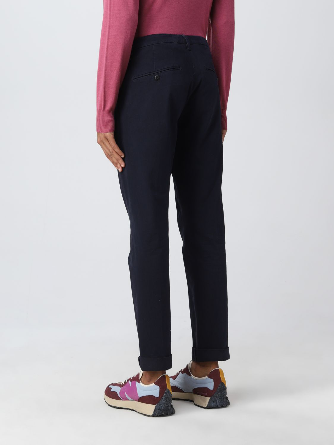 Pants Men color Blue