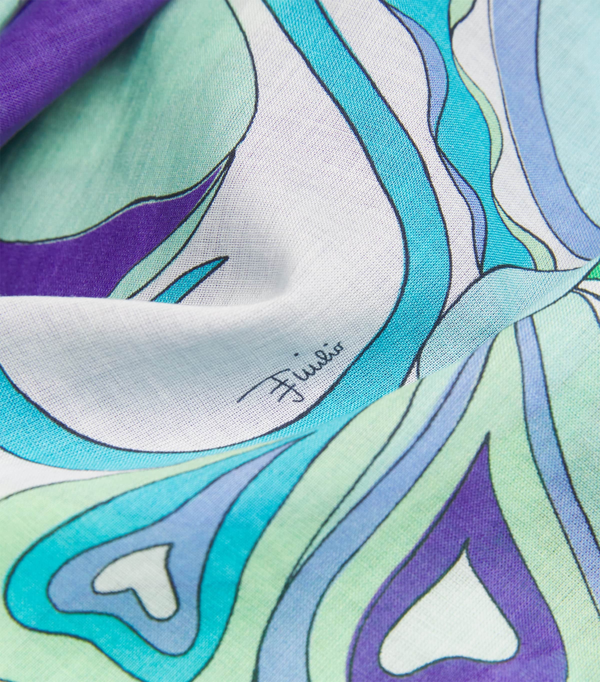 Pucci Cotton Tie-Side Pareo