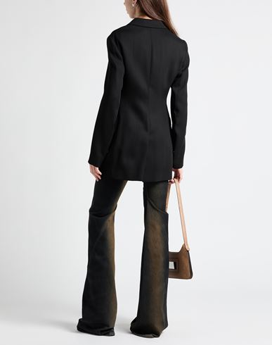 Woman Blazer Black Size 0 Wool, Viscose