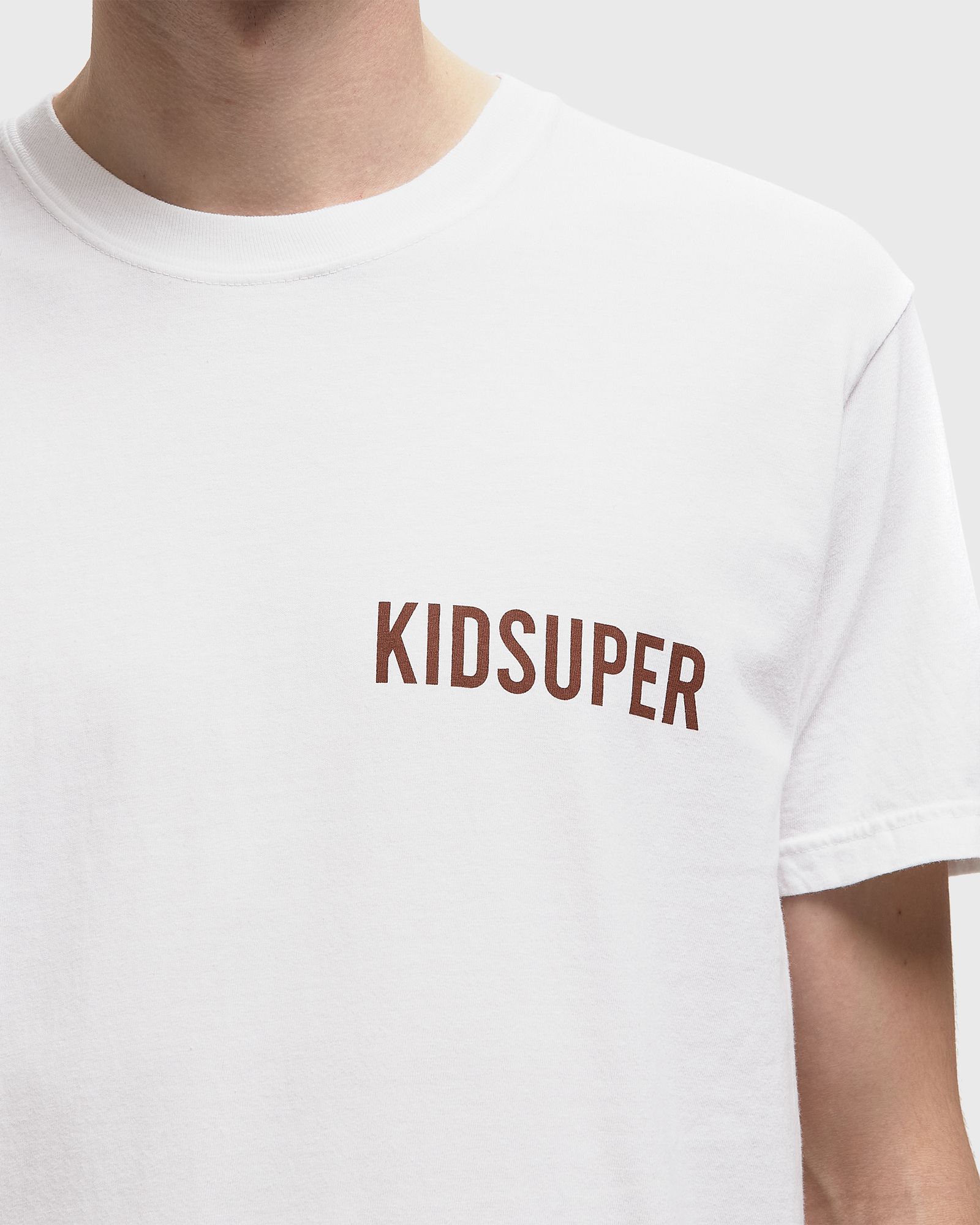 Rectangle Face tee white male Shortsleeves now available at BSTN