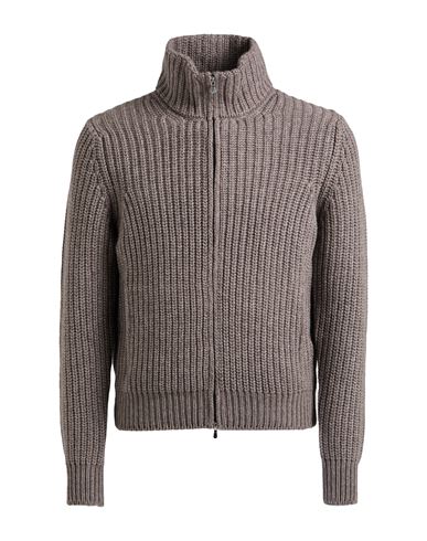 Man Cardigan Grey Size 36 Virgin Wool, Viscose, Cashmere