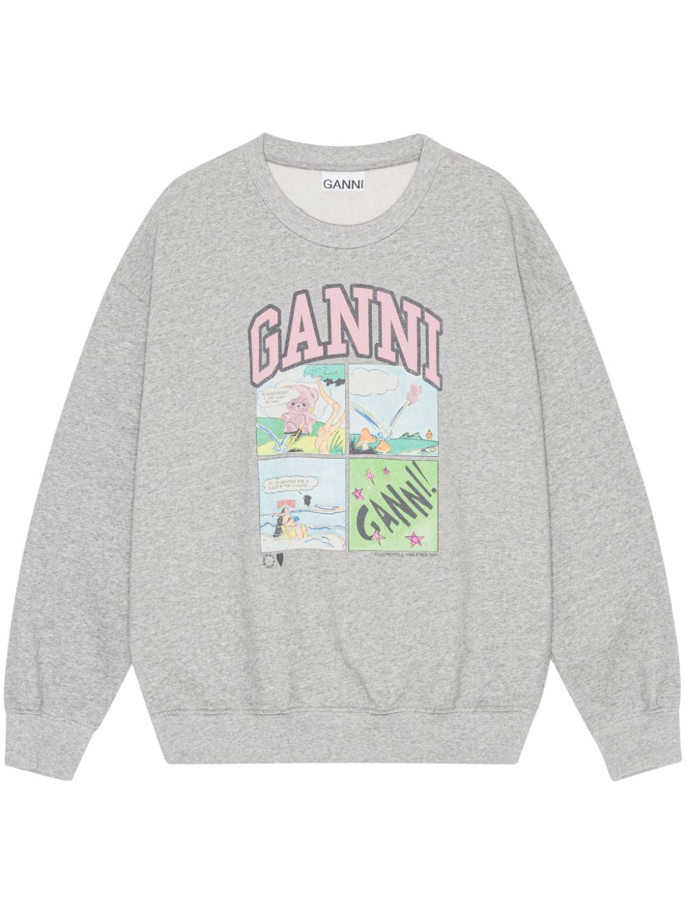 Printed sweatshirt - Grey