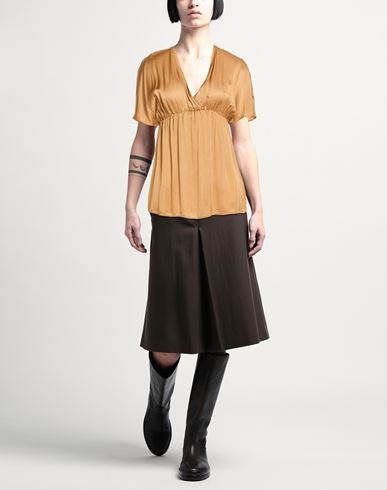 Woman Top Camel Size 10 Viscose