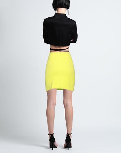 Woman Mini skirt Acid green
