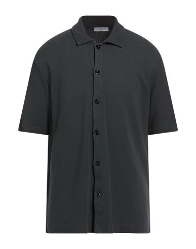 Man Shirt Charcoal Size L Cotton