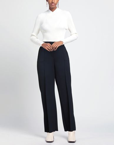 Woman Pants Midnight blue Size 16 Viscose, Polyester, Elastane