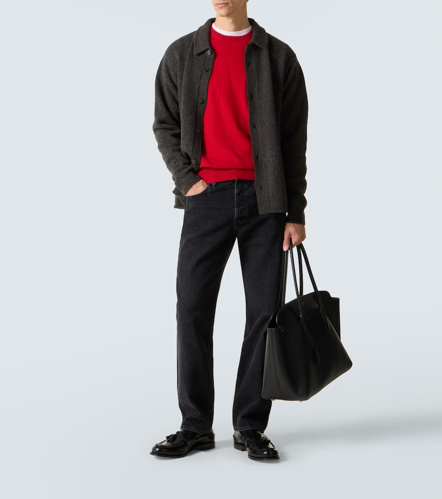 The Straight mid-rise straight jeans