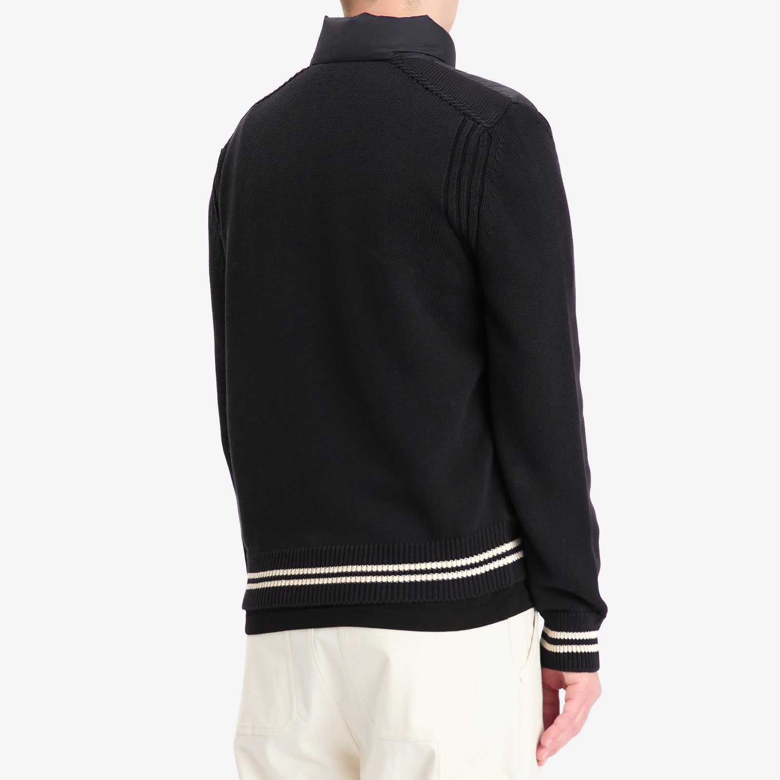 Men's Hybrid Zip Through Jacket Navy