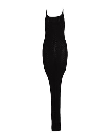Woman Maxi dress Black Size L Cotton