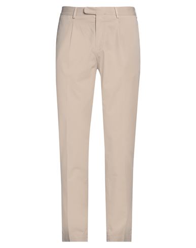 Man Pants Sand Size 36 Cotton, Silk, Elastane