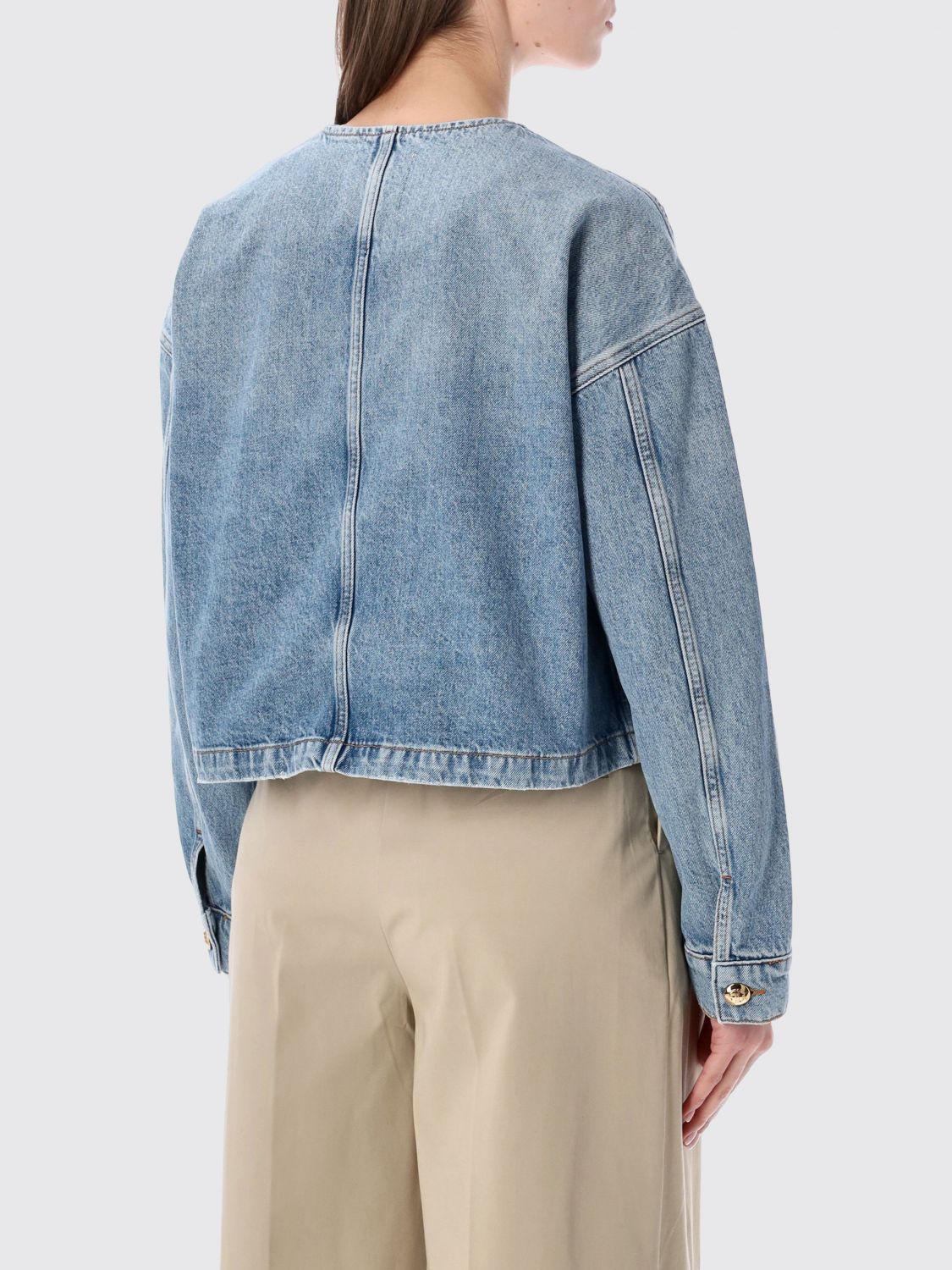 Coat Woman color Blue