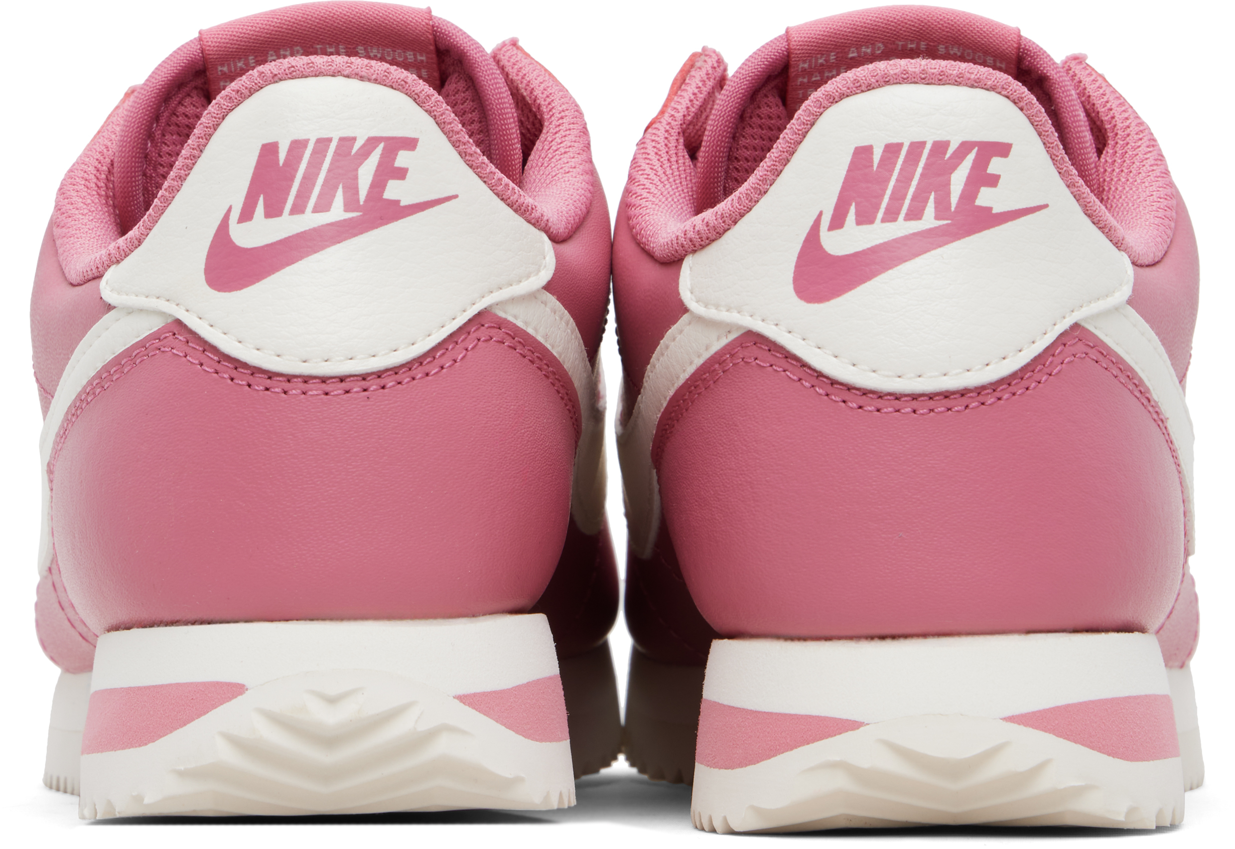 Pink Cortez Leather Sneakers
