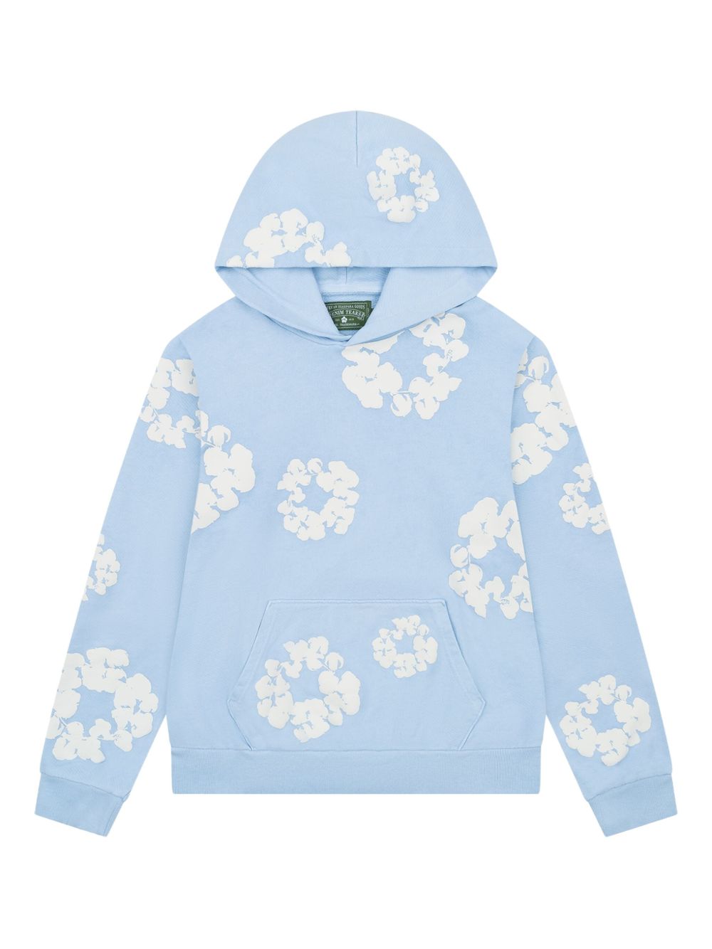 Denim Tears The Cotton Wreath hoodie - Blue