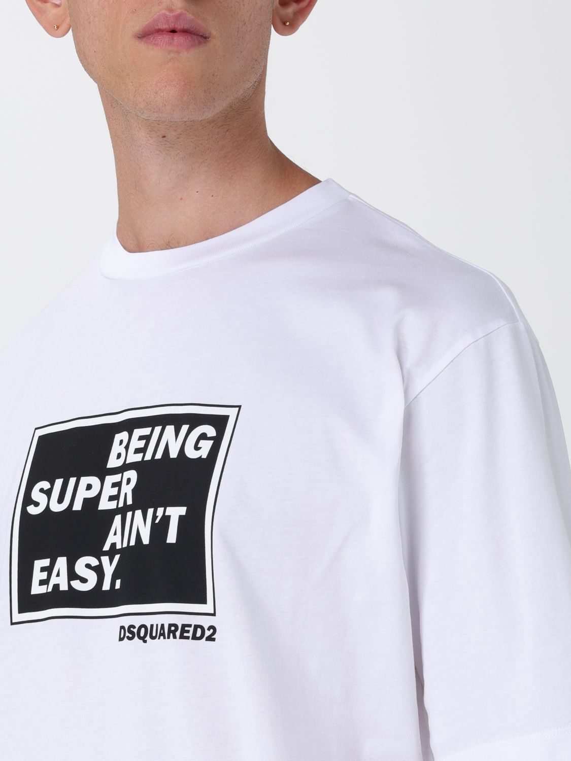 T-Shirt Men color White