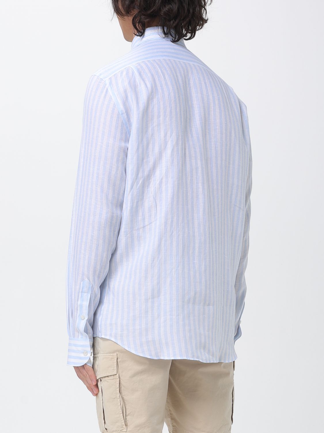 Shirt Men color Sky Blue