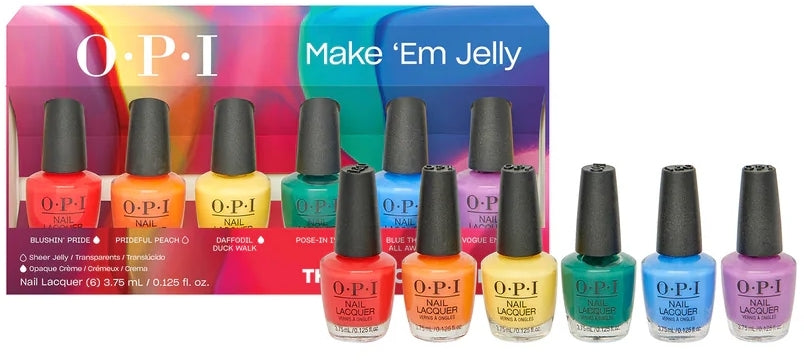 Set di smalti Make Em Jelly lacq/6x
