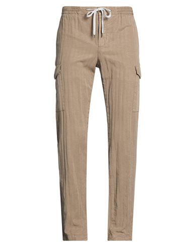 Man Pants Khaki Size 30 Lyocell, Linen, Cotton