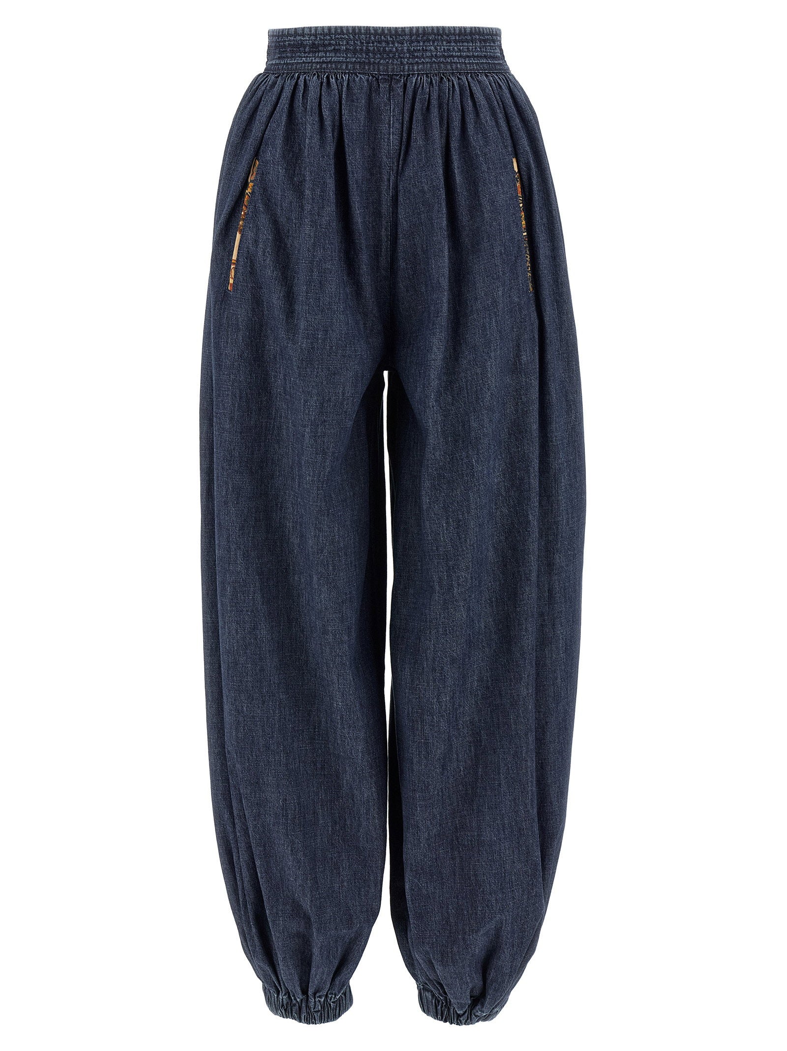 Denim Chambray Pants