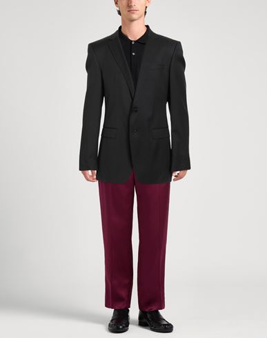 Man Blazer Black Size 44 Virgin Wool