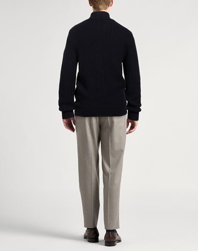 Man Cardigan Midnight blue Size L Virgin Wool