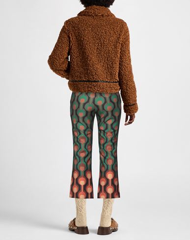 Malìparmi Woman Pants Green Size 12 Polyester, Elastane