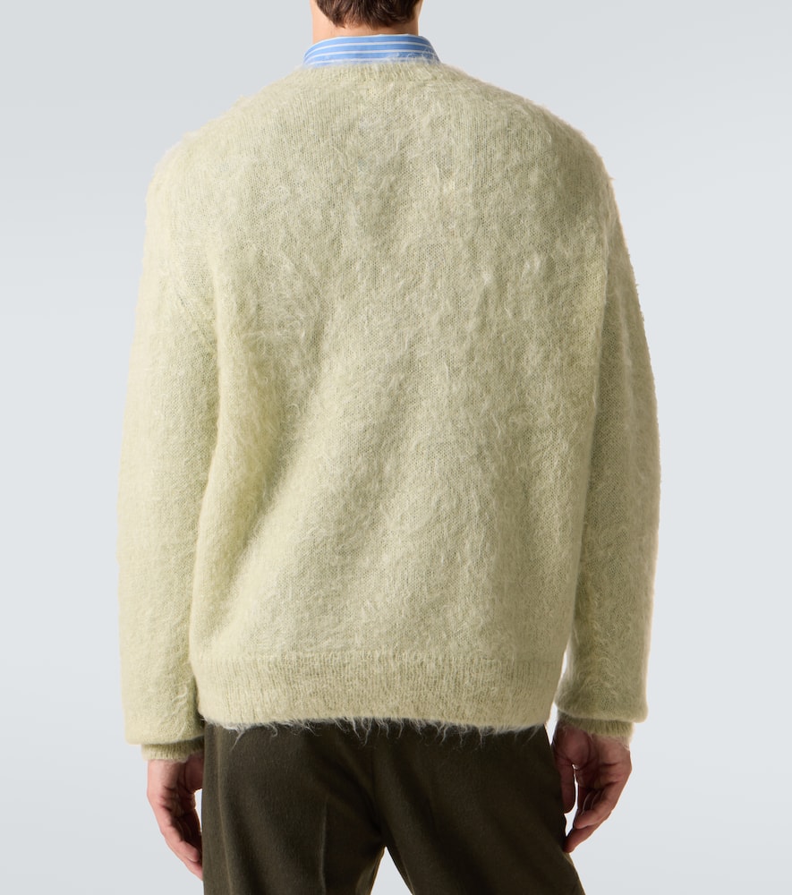 Mohair and wool sweater