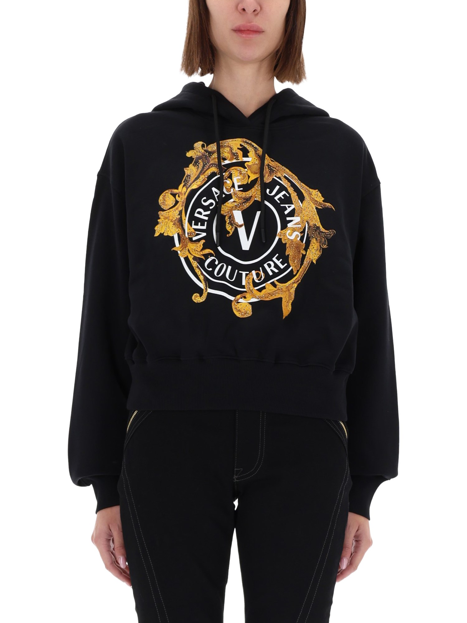 "v-emblem baroque" sweatshirt
