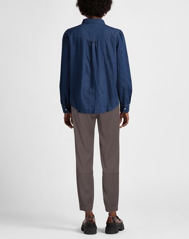 Woman Pants Dark brown