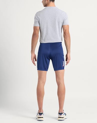 Man Shorts & Bermuda Shorts Navy Size 2 Polyester, Elastane