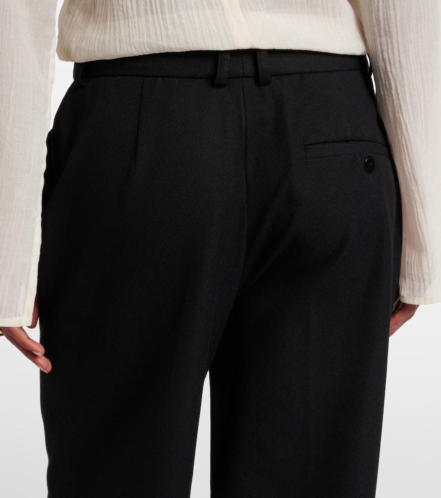 Yukio gabardine straight pants