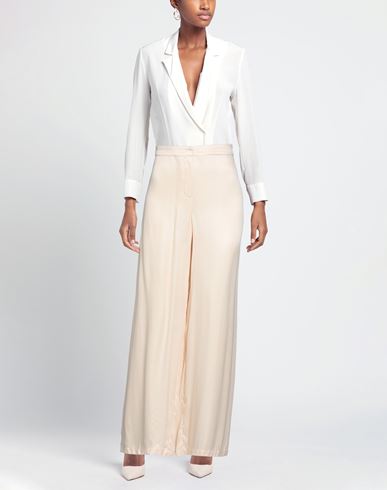Woman Pants Beige Size 6 Viscose