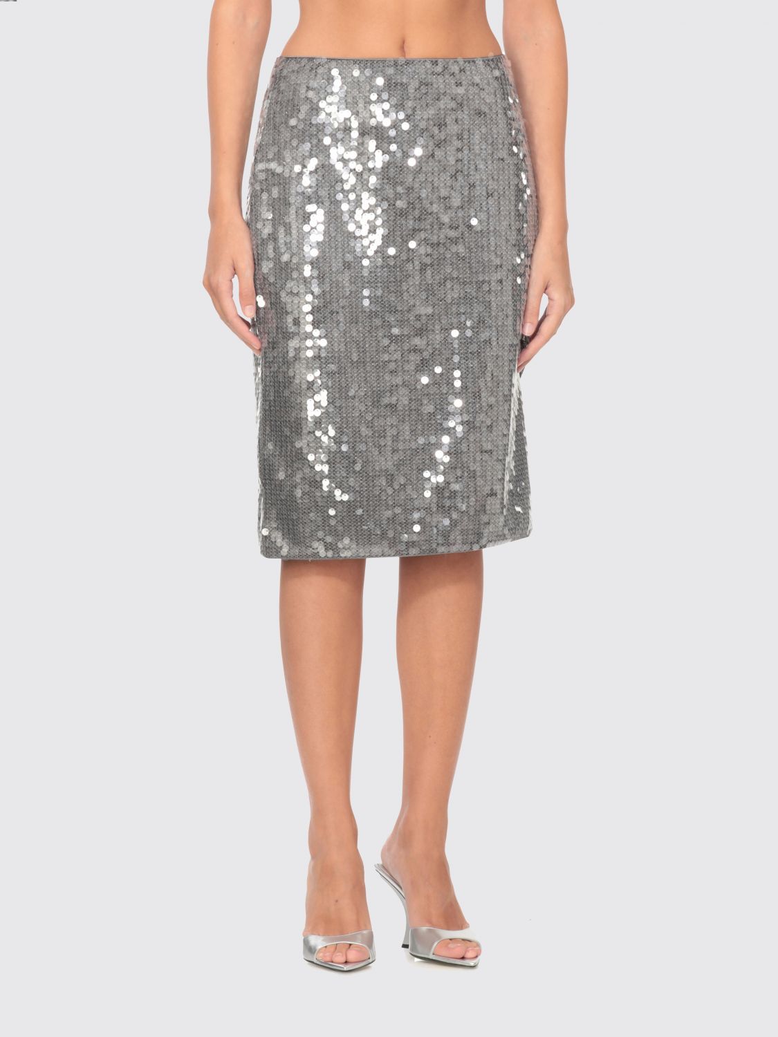 Skirt Woman color Grey