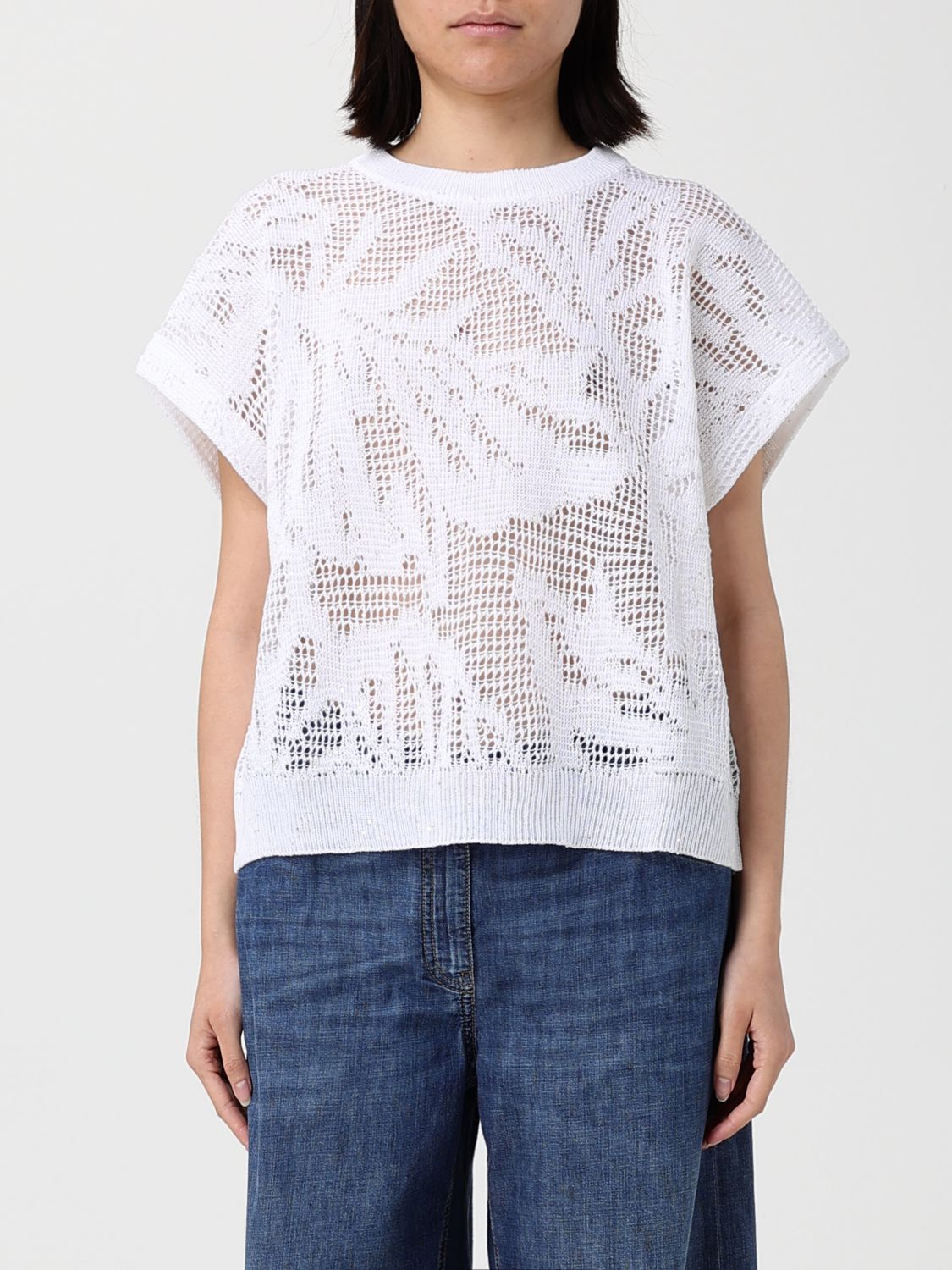 Sweater Woman color White