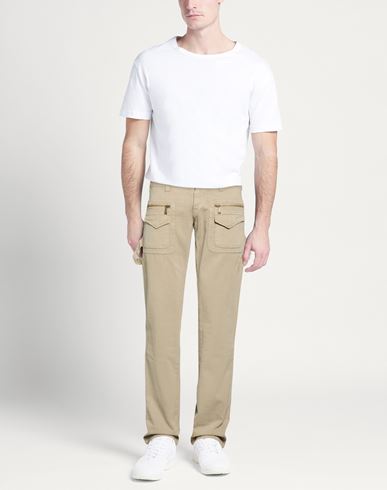 Man Jeans Khaki Size 38 Cotton