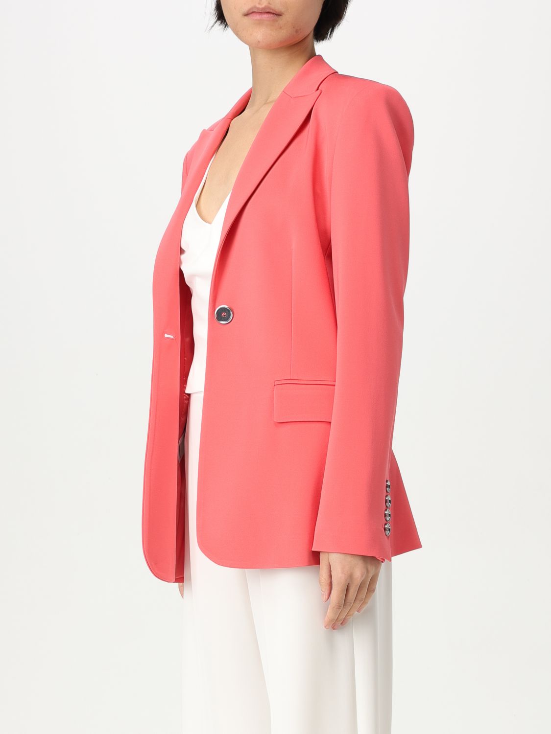 Blazer PINKO Woman color Coral