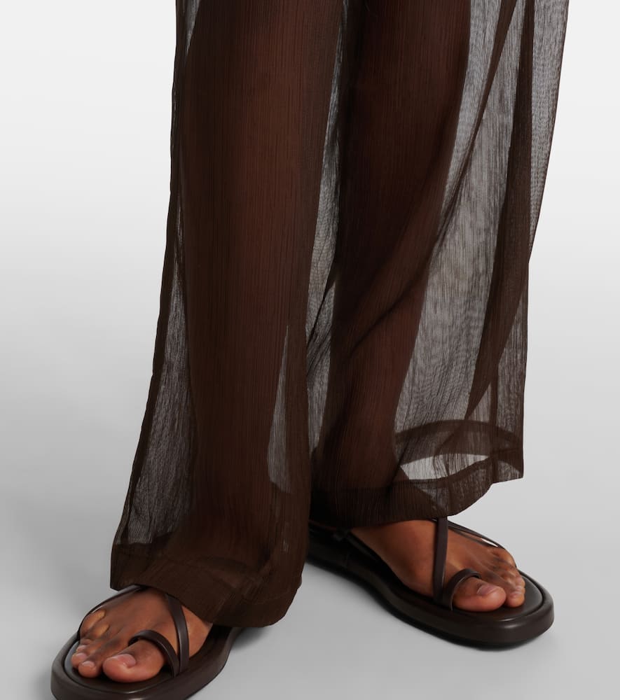 Mika high-rise straight pants