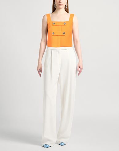 Woman Top Orange Size 6 Polyester