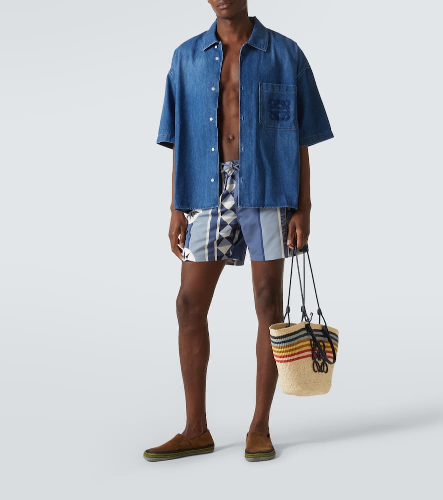 Loewe Paula's Ibiza printed swim trunks