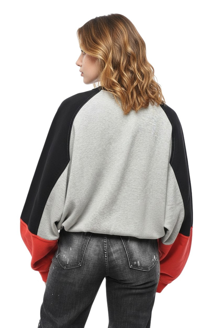 D2 Athletic Panelled Sweatshirt