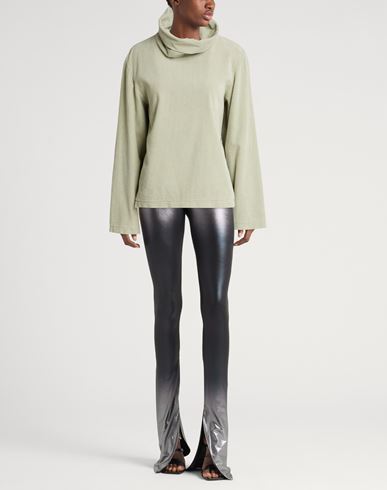 Woman Sweatshirt Sage green Size 2 Cotton
