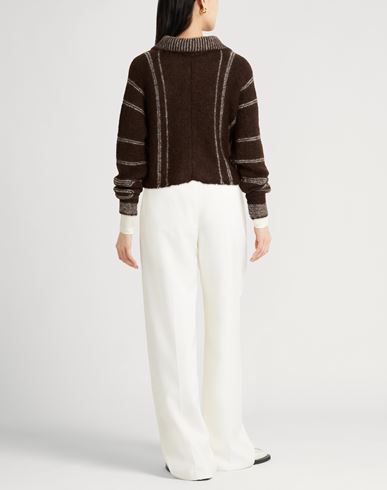 Woman Cardigan Brown Size XS Mohair wool, Polyamide, Elastane