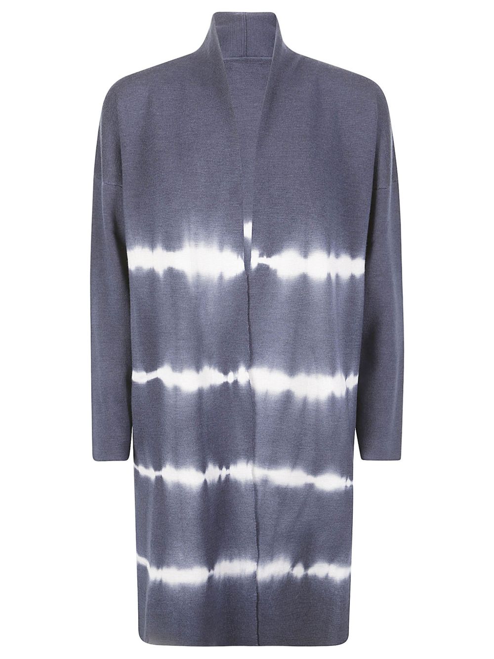 Tie-dye print coat - Blue