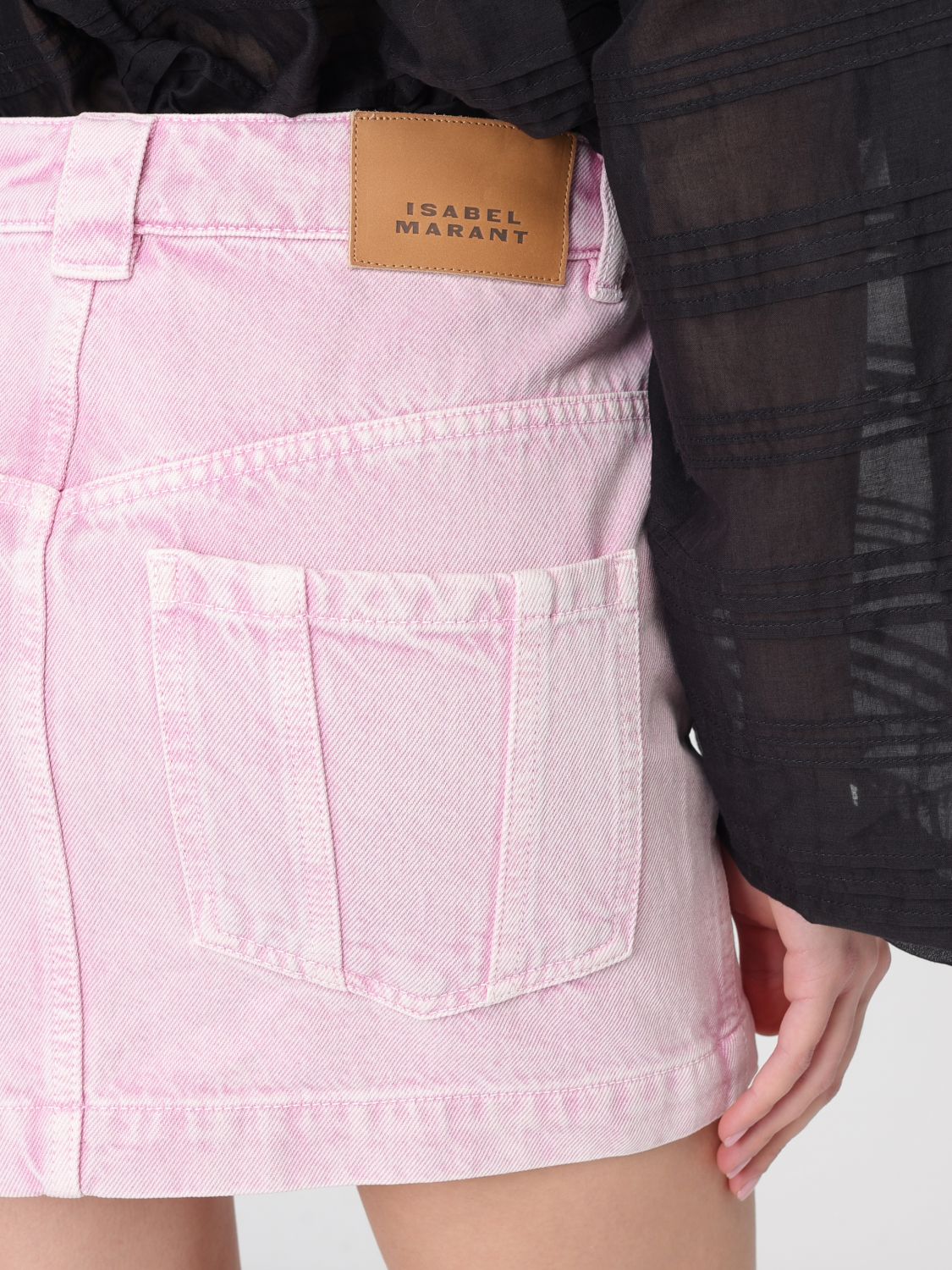 Skirt Woman color Pink