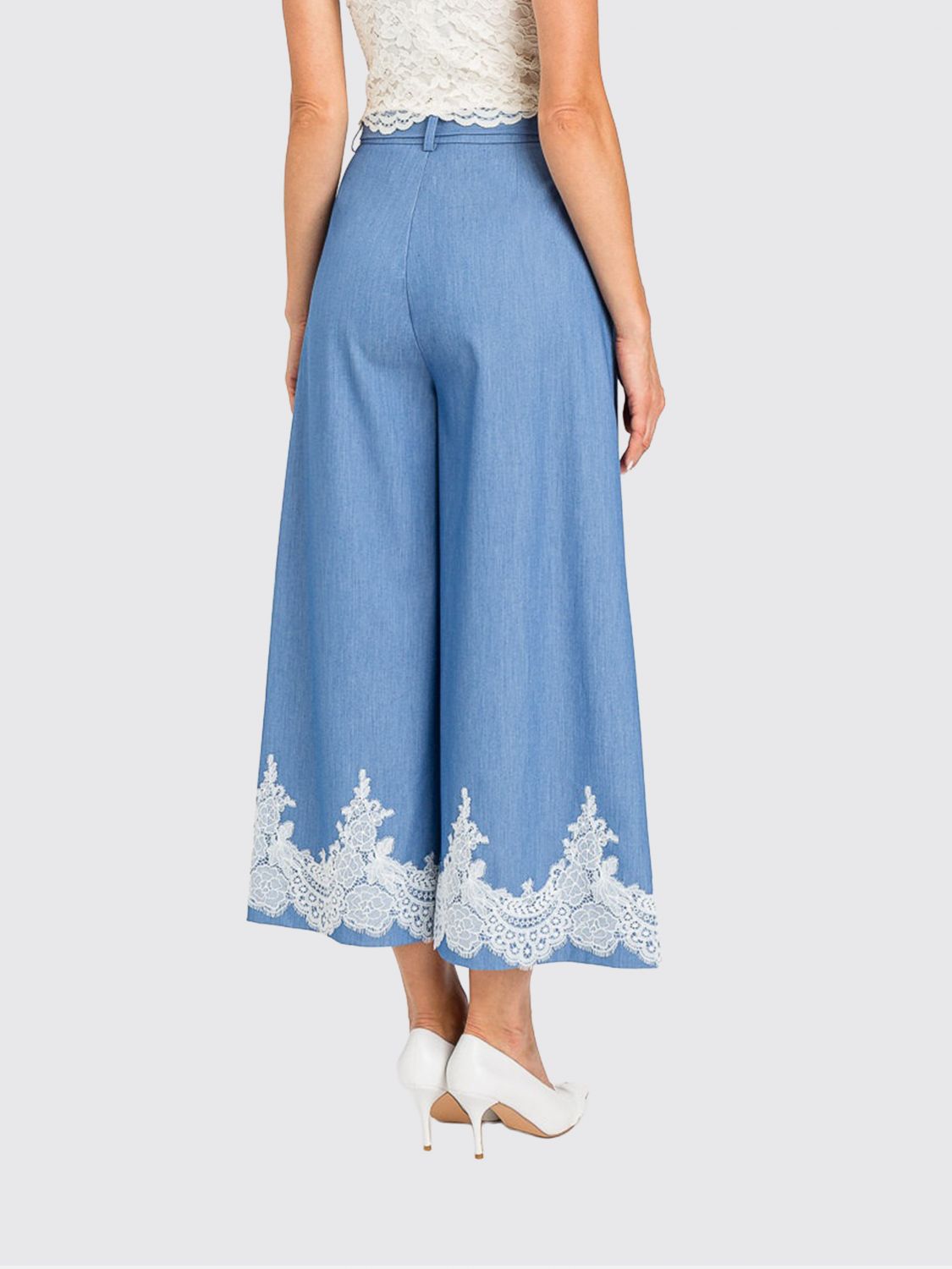 Pants Woman color Blue
