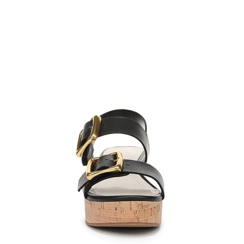 Women's Paizlee Platform Wedge Sandals (Black)