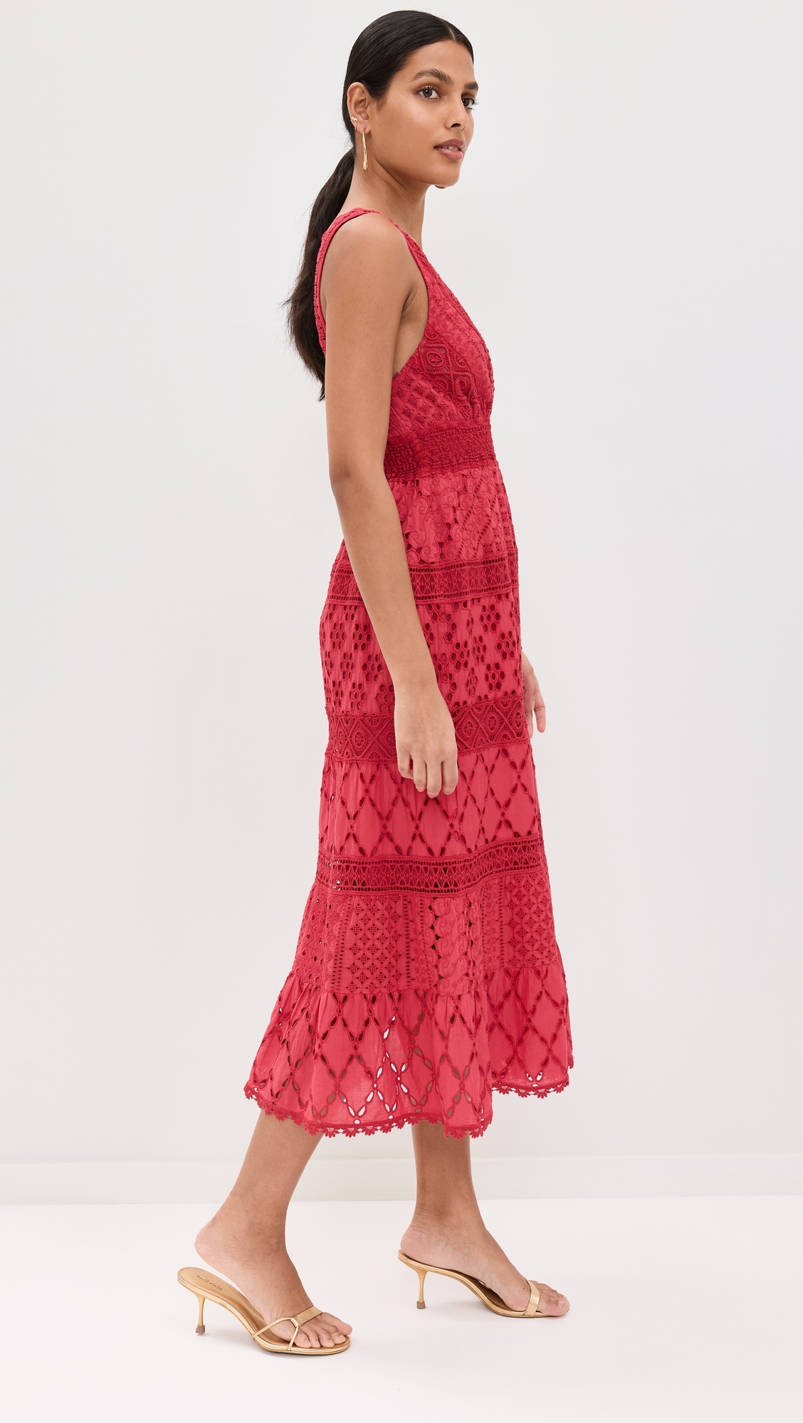 Paglia Dress Red