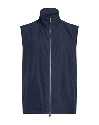 Man Vest Navy Size 3XL Virgin Wool, Polyamide, Polyester