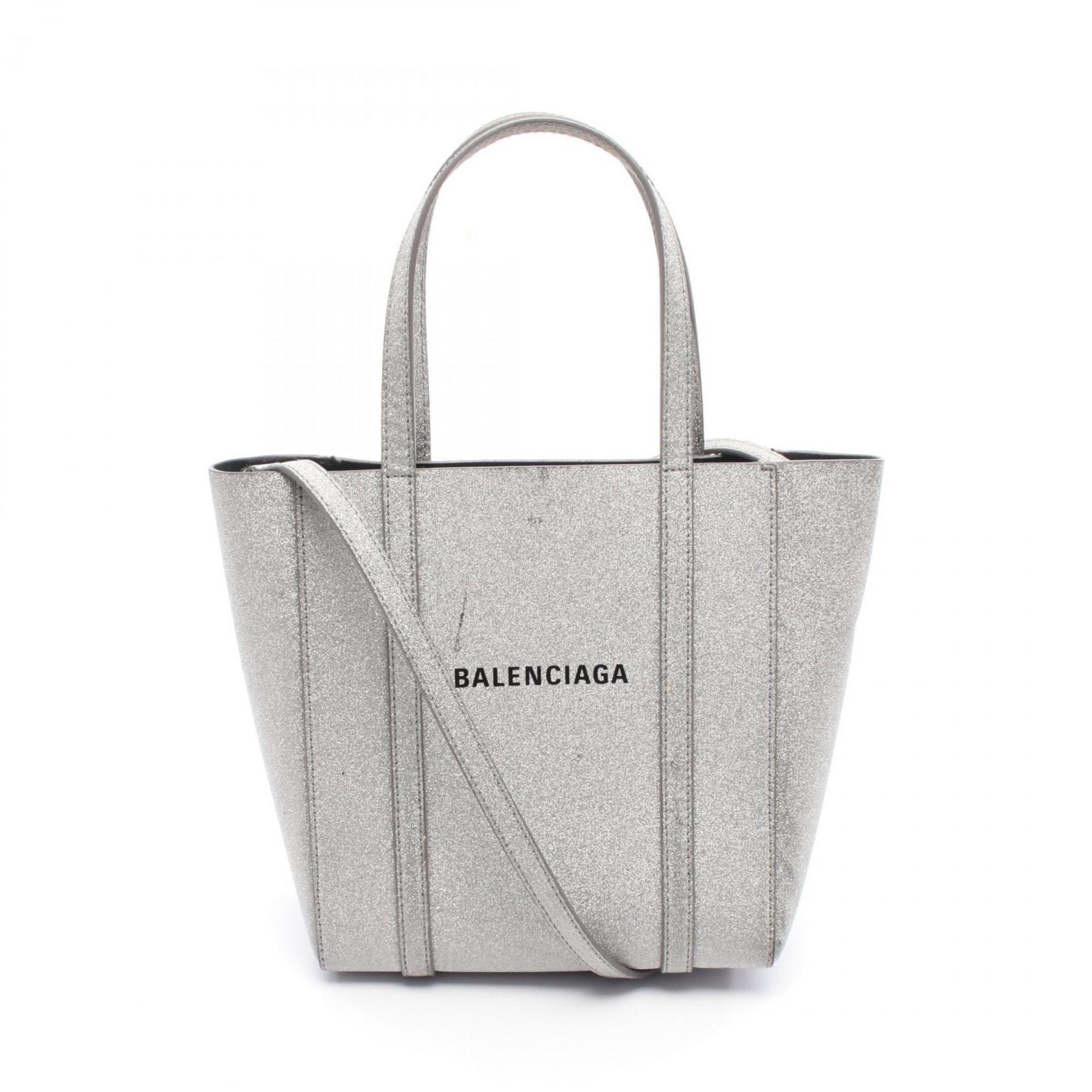 Balenciaga Silver Tote Bag Pre-Owned