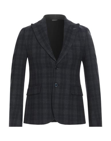 Man Blazer Midnight blue Size 36 Wool, Polyester, Polyamide